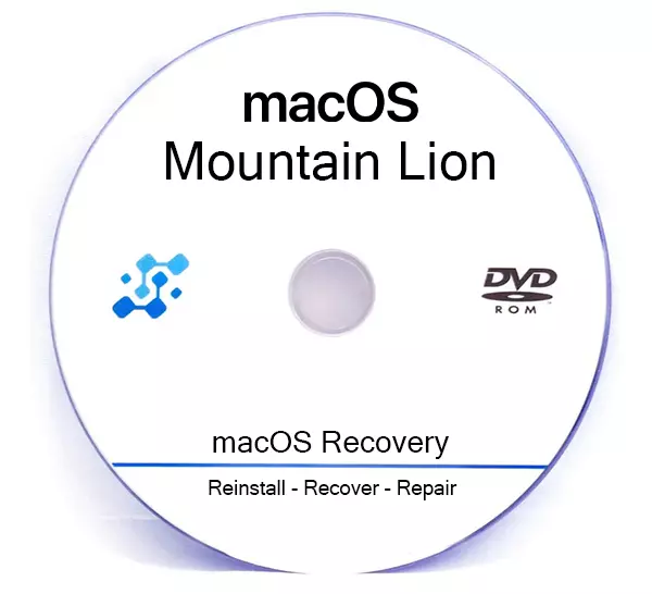 Recovery Reinstall DVD for MacOS X Mountain Lion Repair Fix Restore