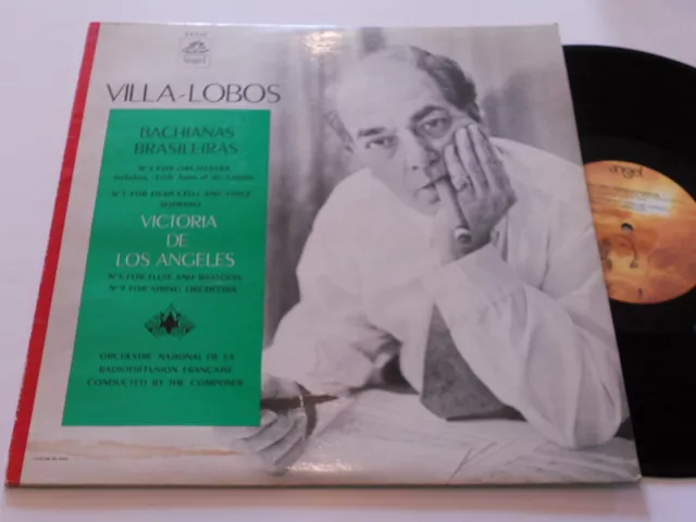 Villa-Lobos Conducts Self Bachianas Brasileiras VG++ Victoria De Los Angeles