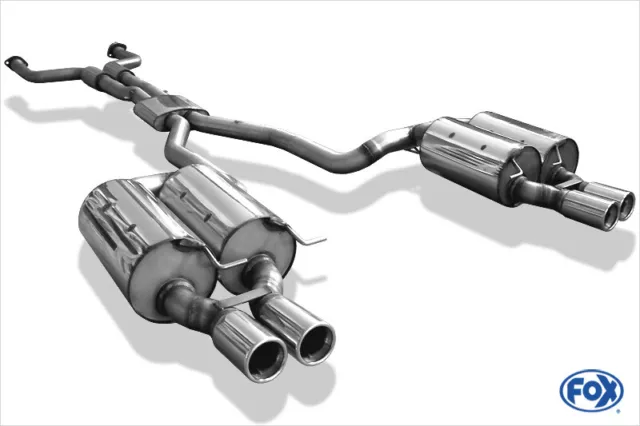 FOX Mittelschalldämpfer für BMW E60 M5