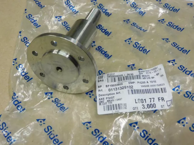 SIDEL Axe Pivot Stainless Steel Pin 01131329102 New