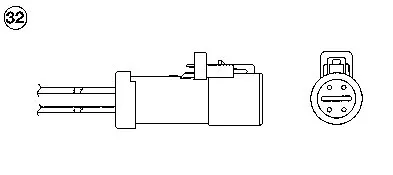 Sonde lambda NGK OZA519-SZ3 pour FORD