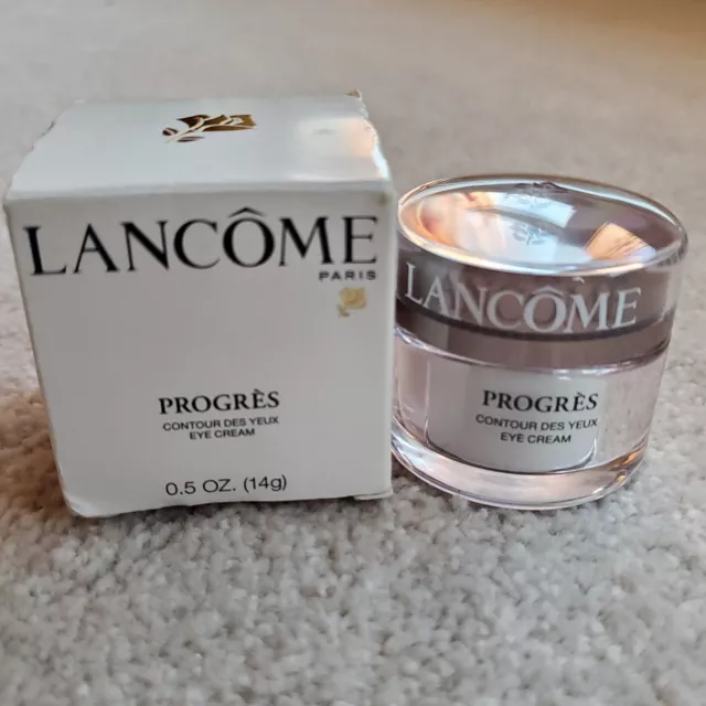 Lancome progres online eye cream