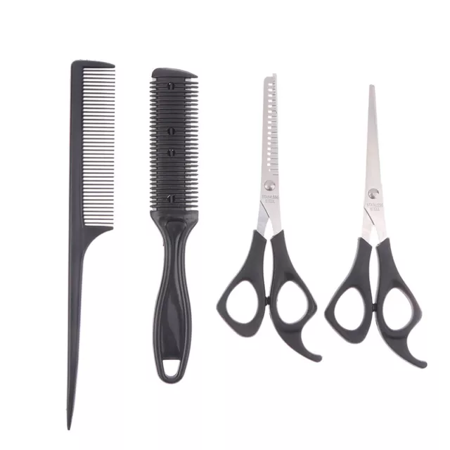 4 PCS Professional Hairdressing Scissors Barber Salon Hair Cutting Shears Raz F1