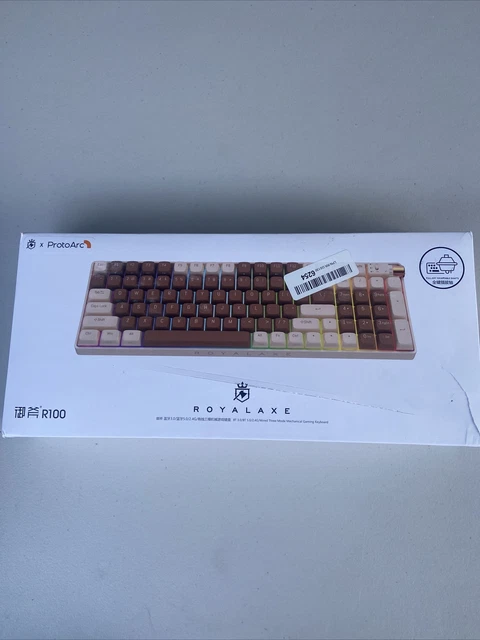 Royalaxe R100 ROYALAXE X PROTOARC R100 Wireless Mechanical Keyboard, Hot-swappable ...