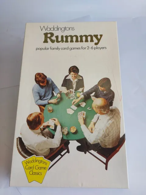 Waddingtons Rummy VINTAGE 1979 Classic Card Game