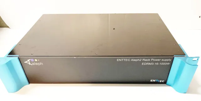 ENTTEC Aleph2 Rack Mount Pro Power Supply EDRM3-16 Stage/DJ Lighting Aleph 2