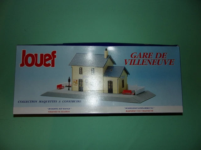 Jouef - Grande Gare Complète N°1039 - Maquette à Monter - NEUF