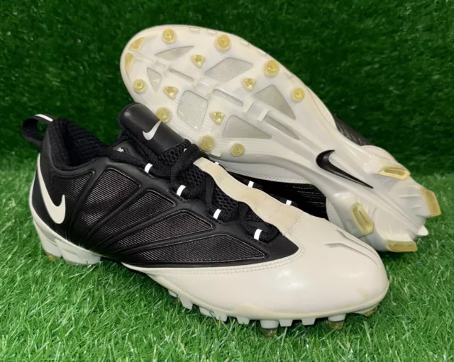 NEW NIKE VAPOR Jet TD Football Cleats Black White Size 15 US 310957 011 14.99 PicClick