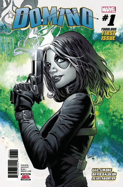 Domino #1 ( June 2018 ) 1st Print Greg Land Cover Marvel Comics NM Unread Copy