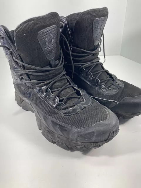 UNDER ARMOUR VALSETZ Tactical Boots Men Size 13 Lace Up Black Style  1224003-001 $50.96 - PicClick