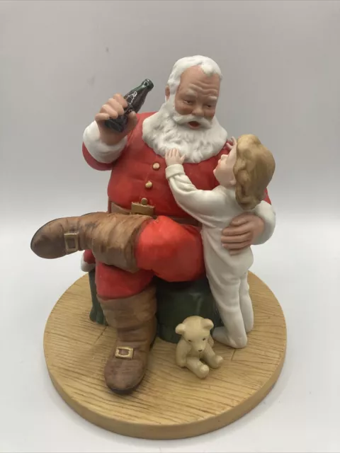 Royal Orleans COCA COLA THE CLASSIC SANTA CLAUS 2nd Annual Xmas 1984 Figurine