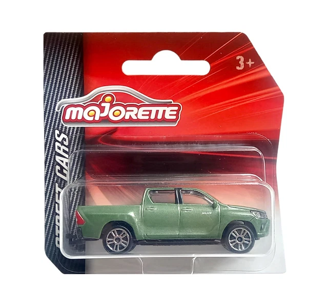 MAJORETTE TOYOTA HILUX Revo Green Pickup Truck Street Diecast Cars