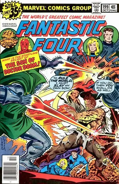 Fantastic Four 4, The #199 Marvel Comics October Oct 1978 (VG Stock Photo)