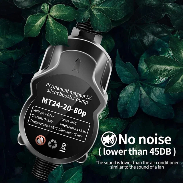 AUTOMATIC Pump, 24V Hot Water Recirculating Pump System Circulator Pump