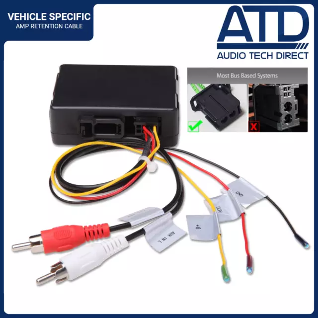 Fibre Optic Retention For Mercedes R-Class R251 V251 MOST Amp Decoder Adaptor 02