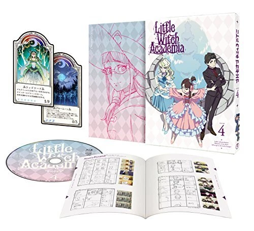 Little Witch Academia Vol.4 Limited Edition Blu-ray Making Book Card TBR-27089D