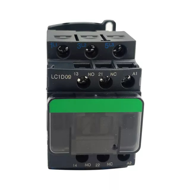 4PCS TeSys Deca LC1D09M7 Contactor 220V coil AC 3P 9A replace Schneider LC1D09M7