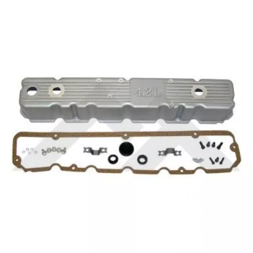 Crown RT35004 - Alum Valve Cover for 81-86 CJ Series w/4.2L 258ci 6 Cyl Eng.