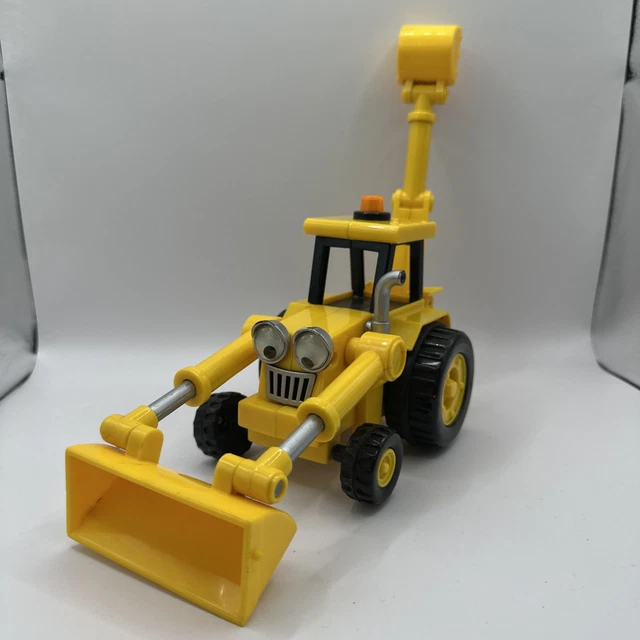 VINTAGE BOB THE Builder vehicle Scoop friction powered push along ...