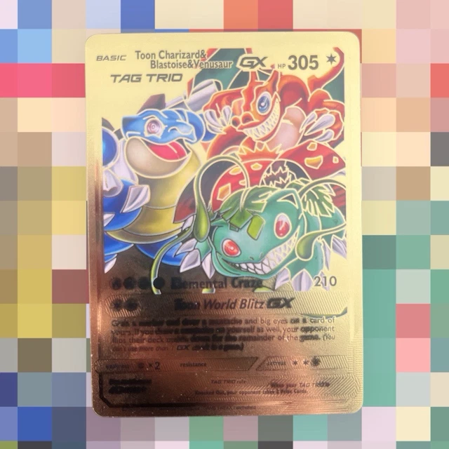 gold frog flower pokemon card Frogadier 10000 point arceus vmax pokemon