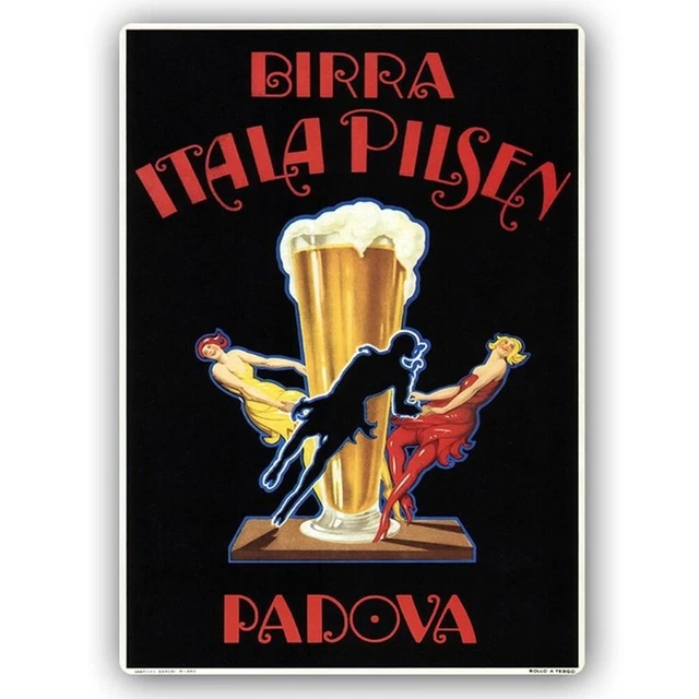 Targa Decorativa In Metallo HHS Biersorten - 20x30 Cm, Scritta In