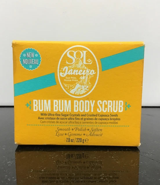 SOL DE JANEIRO Bum Bum Body Scrub 7.8 Oz/220g As Pictured, See