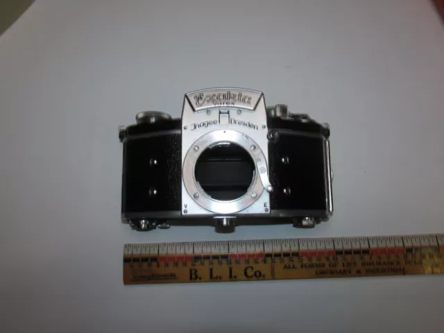 VINTAGE Ihagee DRESDEN ORIGINAL 1950 Exacta Varex Camera Untested, PARTS OR USE