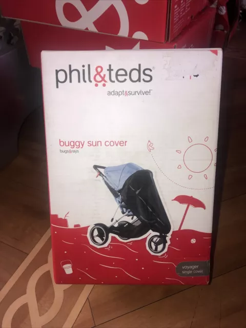 Phil & Teds Voyager Sun Cover Uv Protection New