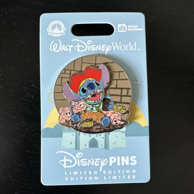 DISNEY STITCH 2024 Passholder AP New Pirates of the Caribbean LE Pin ...