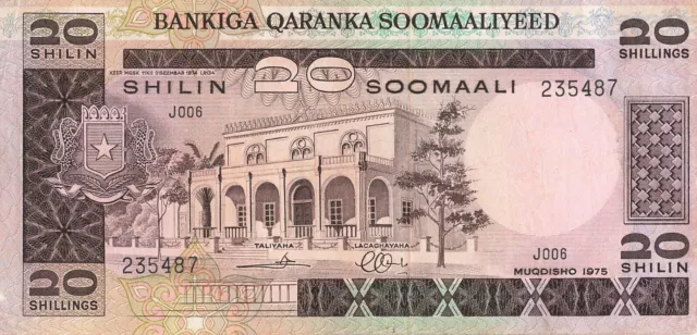 Somalia 20 Shillings 1975