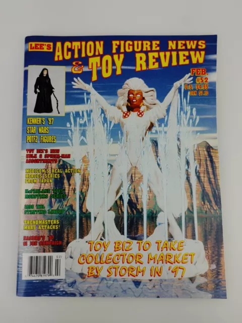 #52 February Feb. Lee's Action Figure News & Toy Review Magazine