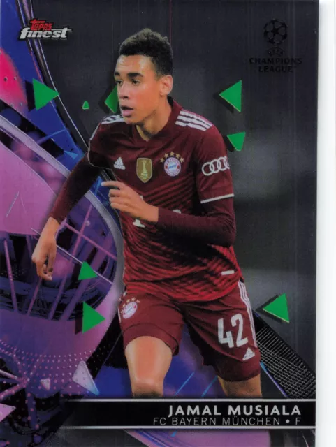 Jamal Musiala - Bayern München - #89 - Basis - Topps Feinstes UEFA 2021/22