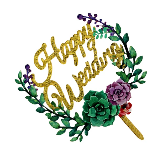 Cake topper in acrilico per futura sposa / Specchio per