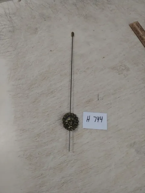 Reproduction French Sunburst Wall Clock  Pendulum