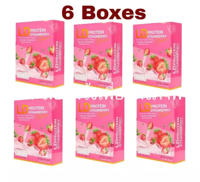 6X LD Protein Instant Drink Delicious Excretory System  0% Fat Sugar