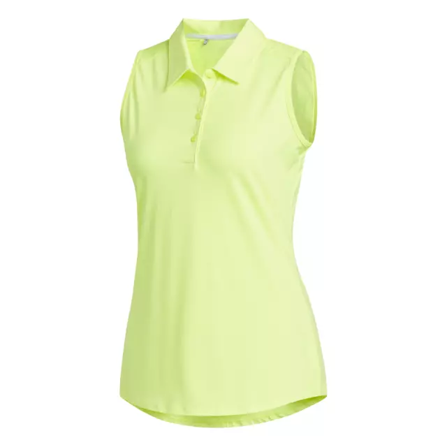 adidas Performance Womens Ultimate365 Sleeveless Golf Polo Shirt