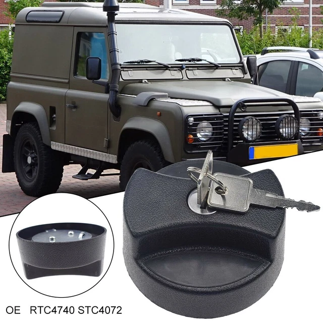ontto Portachiavi in pelle per Land Rover, protezione completa, colore: marrone