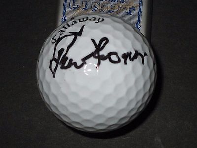 Peter Thomson  (Australian Golf Legend) signed Golf Ball (Callaway) + COA
