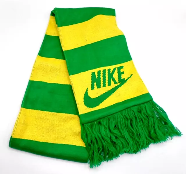 Nike Scarf Adult Sports Knit Pine Green/Varsity Maize