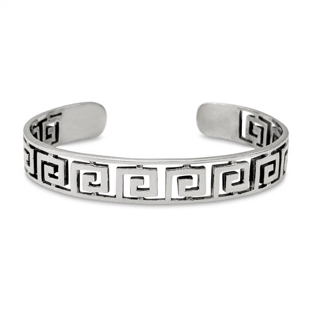 Bracelet Jonc Réglable En Argent Sterling 925 - Noeud Quaternaire - Marque 81stgeneration - Neuf Avec étiquettes