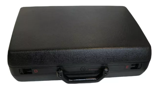 Samsonite Black Briefcase  Hard Shell With Key