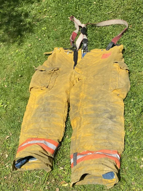 Morning Pride firefighter Bunker gear turnout pants 40x29 USED