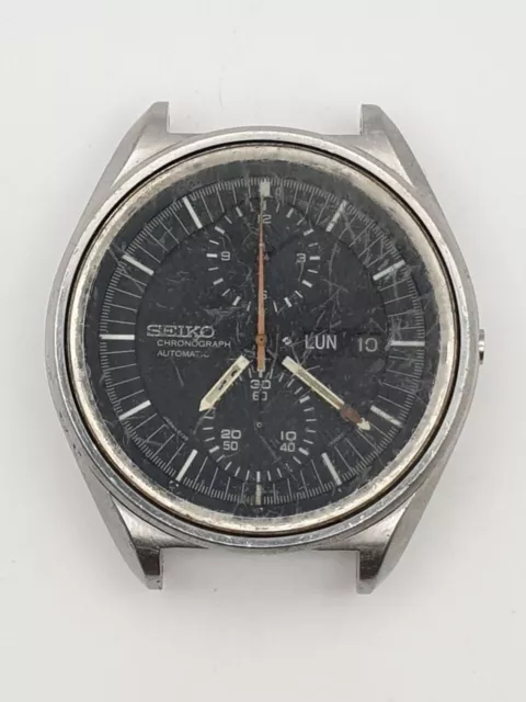 Vintage Jumbo Seiko 6138-3002 Automatic 42mm For Parts or Project