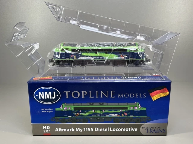H0 NMJ TOPLINE MODELS Lokomotive Altmark MY 1155 mit DSS DC 90610 OVP ...