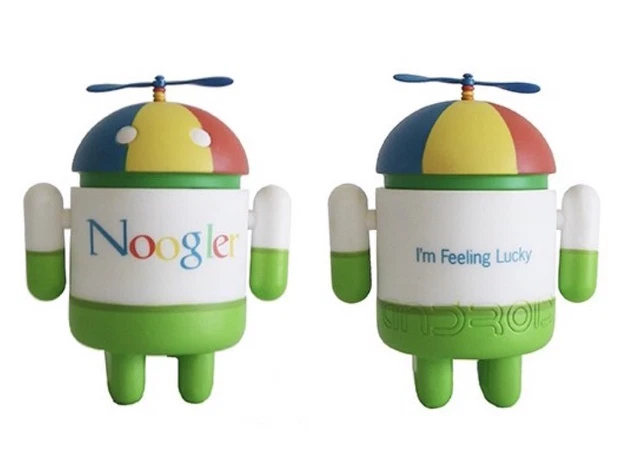 Noogler Android Mini Collectible Special Edition Figure Google  By Jeff Yaksick