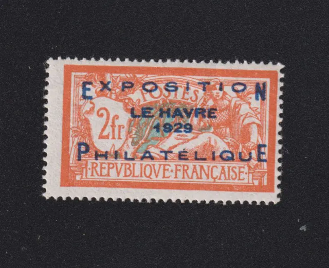 FRANCE 1929 - EXPO PHIL HE- N° 257A- NEUF * - TTBE - bonne COTE merson 🧐🧐🧐🧐