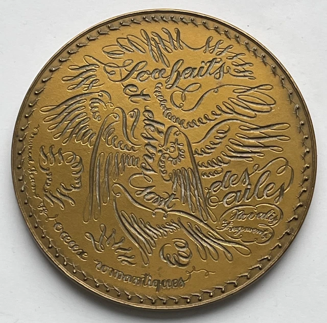 Médaille En Cuivre Massif Caisse Des Dépôts - Cadran Solaire - 810 Grammes - XXème Siècle