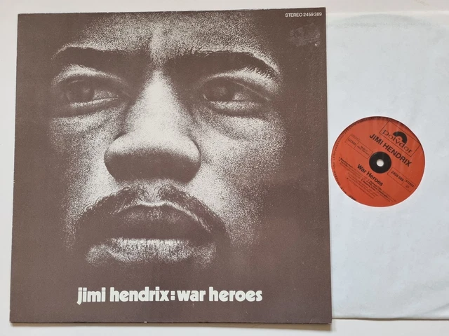 JIMI HENDRIX WAR Heroes First Uk Press LP Album Vinyl Record 2302