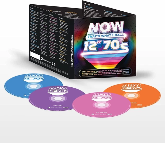 NOW THAT'S WHAT I Call 12" 70S 4 Disc Set Brand New & Sealed Cd.+++ £8. ...