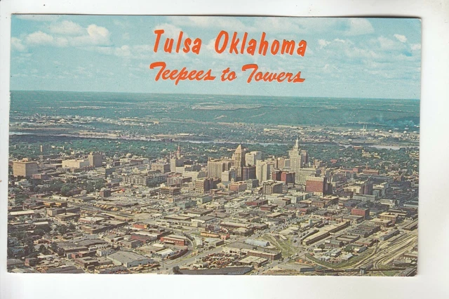 Bird's Eye View of Tulsa OK